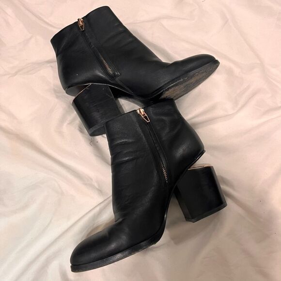 Alexander Wang Black Ankle Boots - Picture 4 of 7